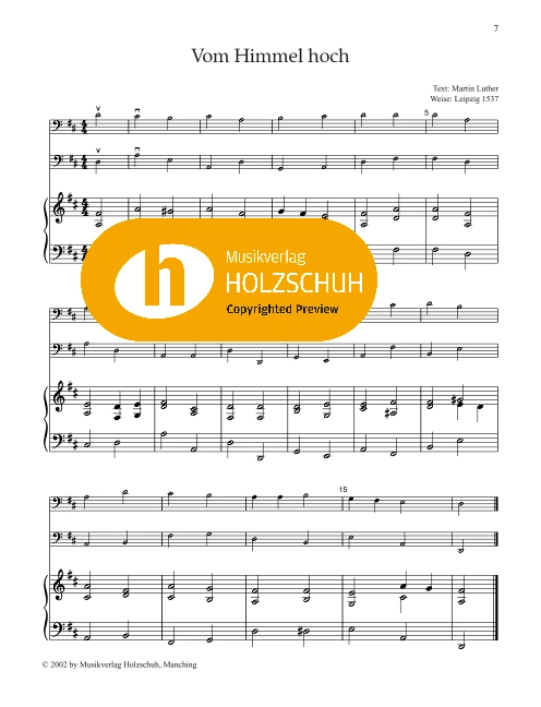 Vom Himmel hoch, da komm ich her